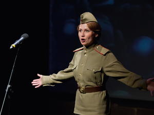 «О войне как о войне» – музыкально-поэтический спектакль, реж.  С. Афанасьев.