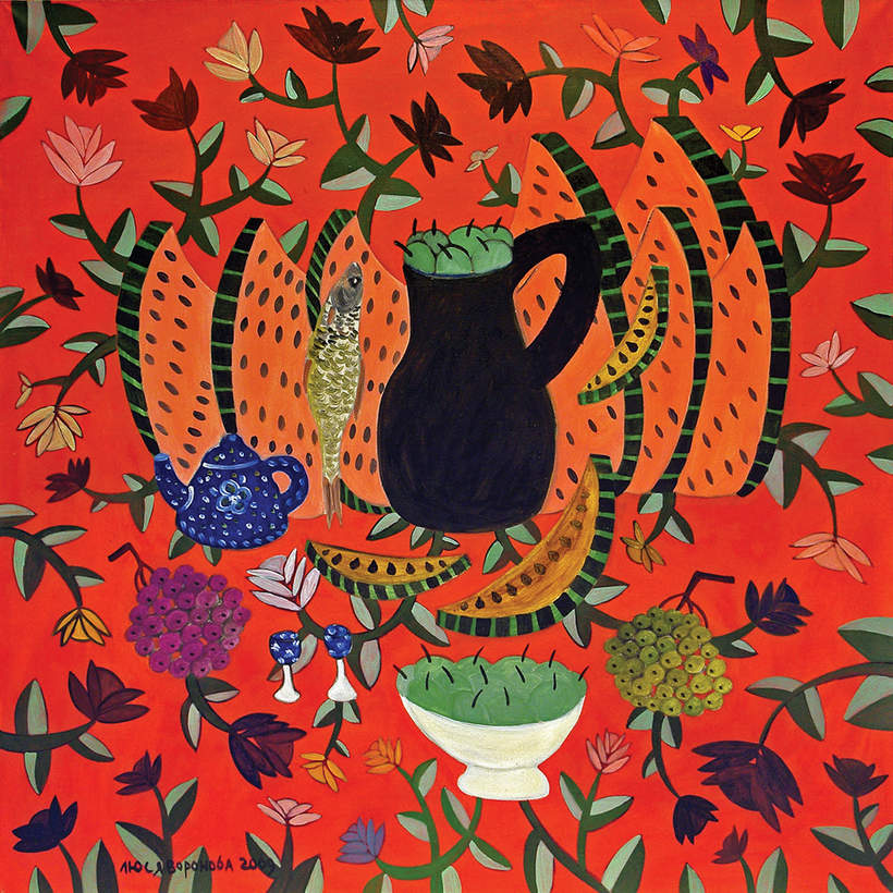 Люся Воронова, «Большой черный кувшин», 2009