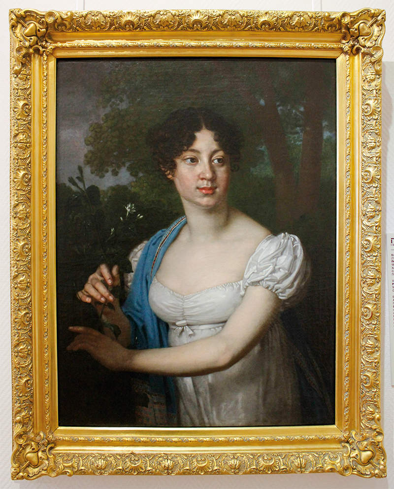 В. Боровиковский. Портрет Екатерины Александровны Чичериной. 1808. Холст, масло.