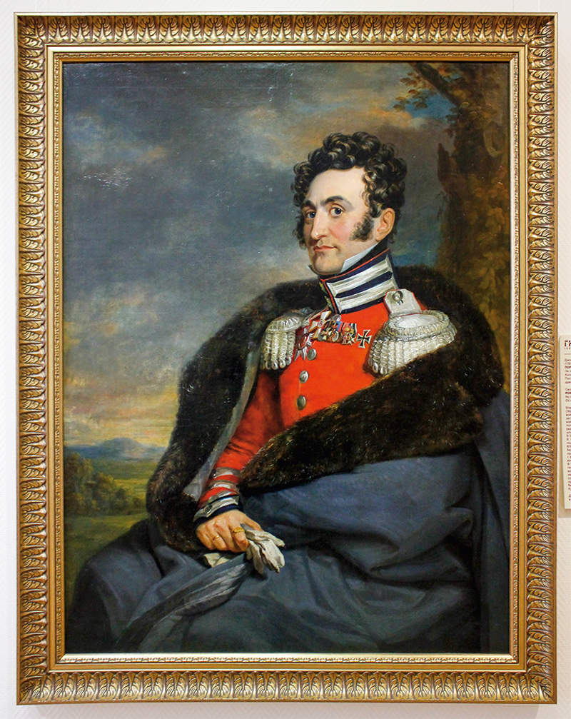 Дж. Доу. Портрет Владимира Ивановича Каблукова. Не позднее 1825. Холст, масло