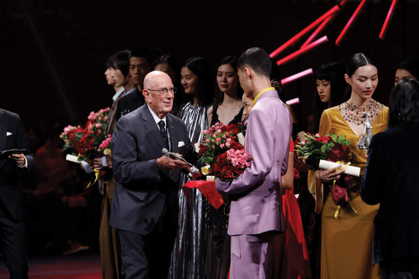 Scattata durante la China Fashion Week di Beijing del 2019
