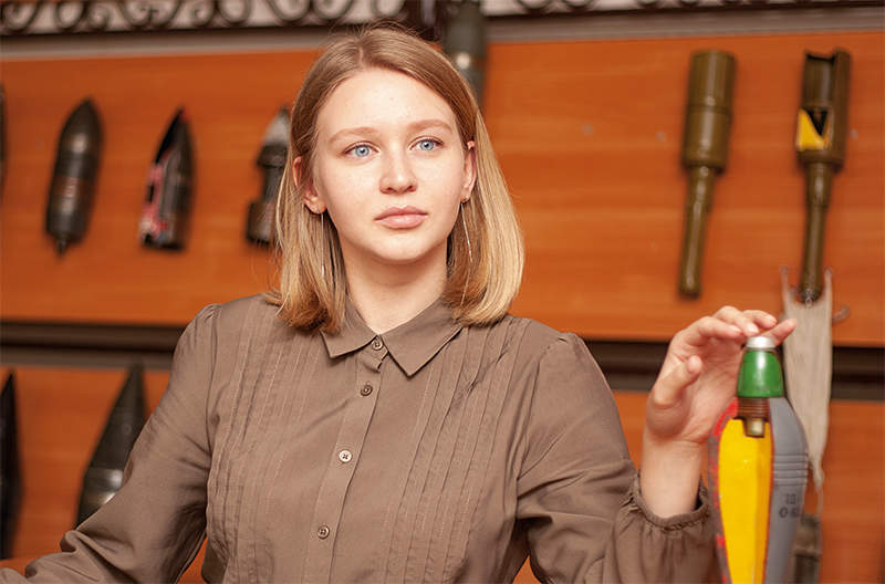 Елена Потанина, учебный мастер кафедры газодинамических импульсных устройств, направление «Боеприпасы и взрыватели»