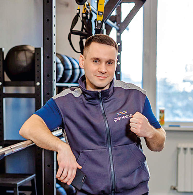 Константин Моисеев, главный тренер Genesis FitLab, кандидат в мастера спорта по тайскому боксу