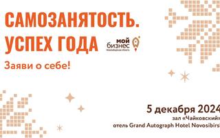 В Новосибирской области выберут лучшие бизнес-проекты самозанятых в 2024 году