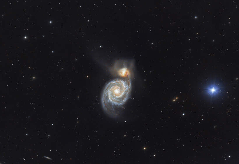M 51 (Галактика Водоворот)